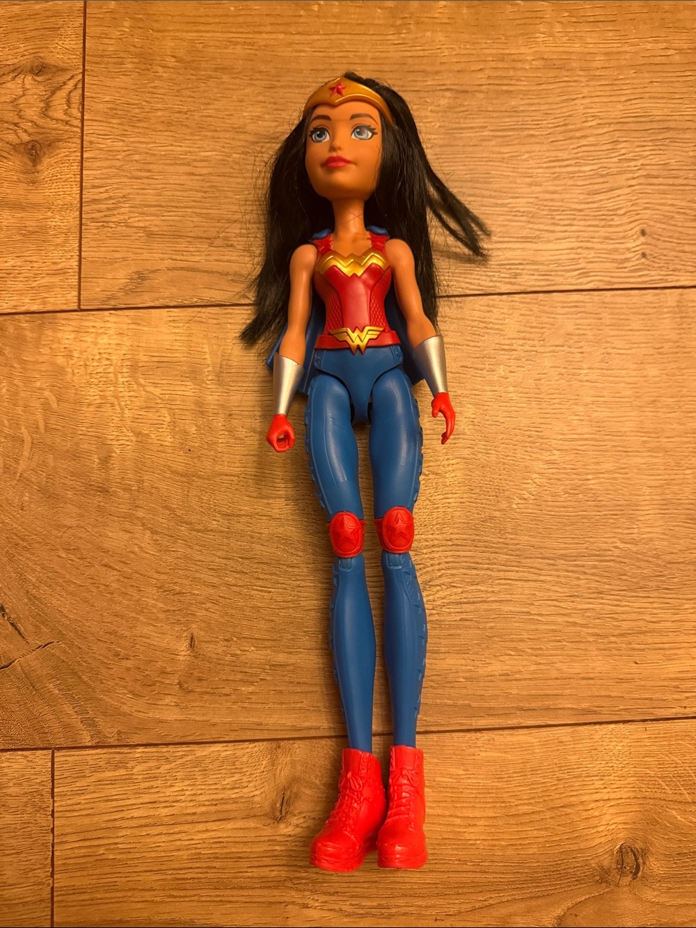 DC Super Hero Girl- Wonder Woman Inspired Blue & Red Action Doll - Kids Toys